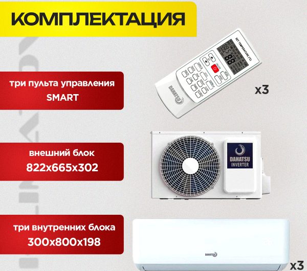 Инверторная сплит-система Hisense Smart DC в Красногорске