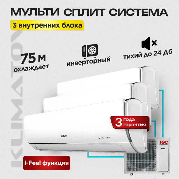 Midea мультисплит-система в Красногорске